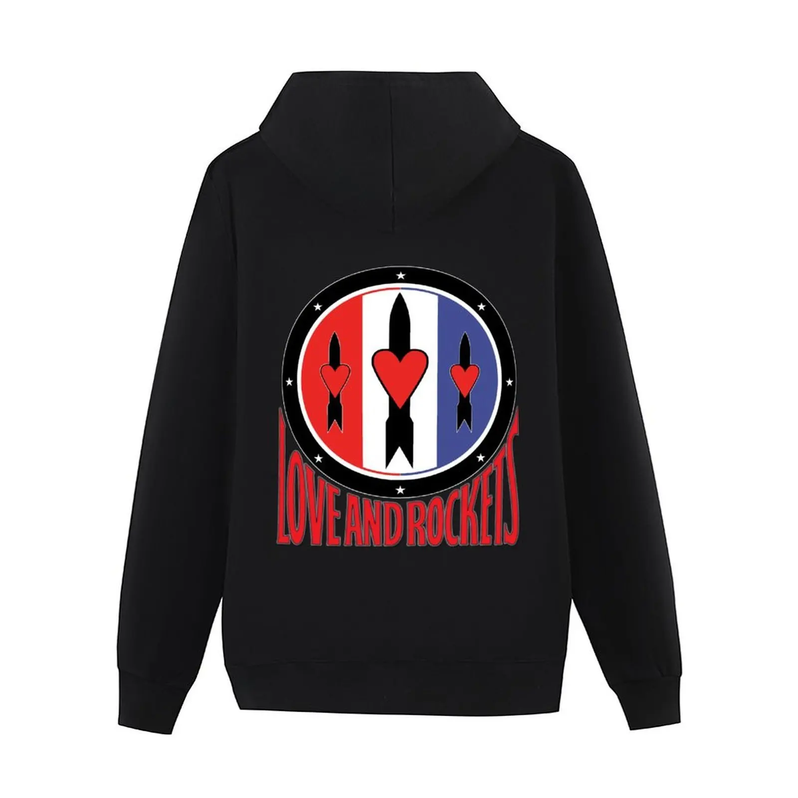 Love And Rockets - Trident - (One rocket for each band member). Hoodie blouse men's winter sweater men hoodie
