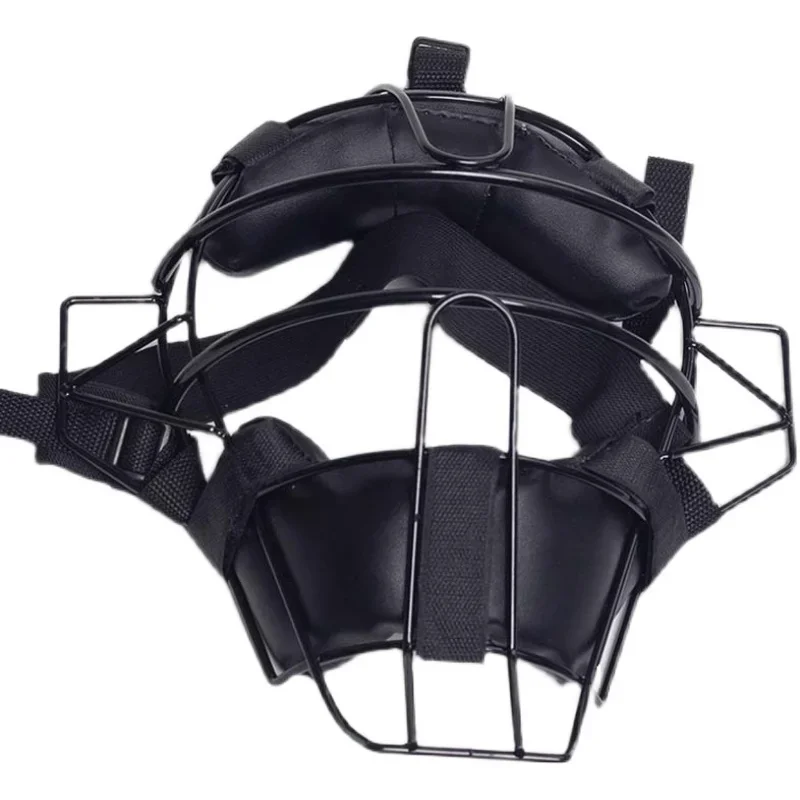 Baseball Softball Catcher Gear Sports Protective Mask Face  Ear Protective Mask Helmet