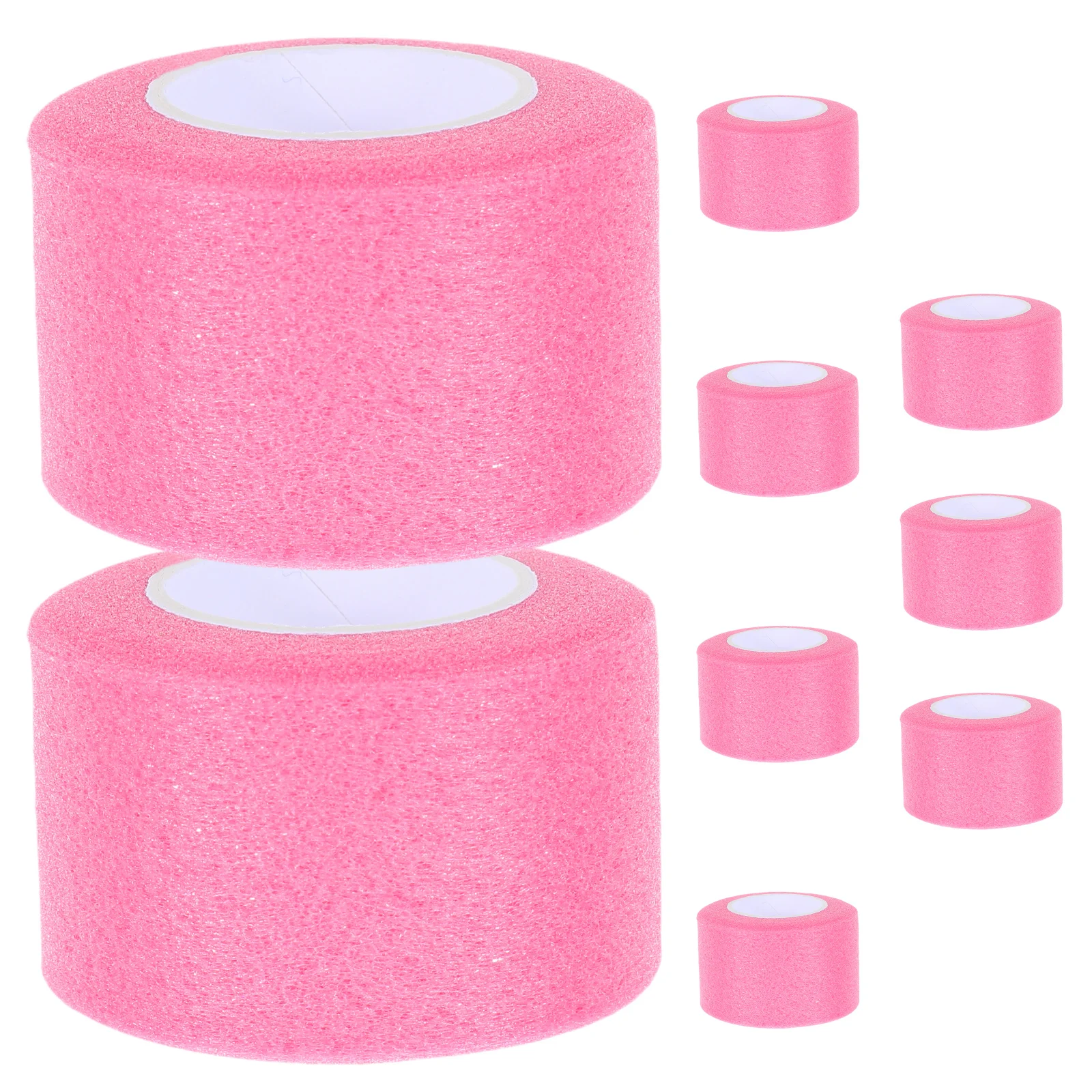 

9 Rolls Buffer Film Pink Pu Table Tennis Racket Cover Badminton Protection Shock Absorption Grip Tape Sports H Guard