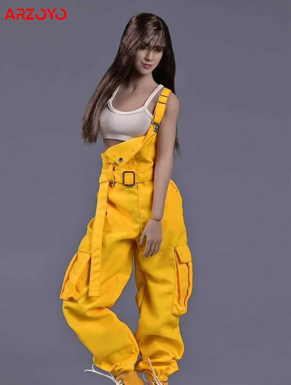 CHILI ของเล่น CL005 1/6 หญิง Rompers Camisole ชุดเสื้อกั๊กกางเกงเสื้อผ้ารุ่น 12 ''Soldier Action Figure Body ตุ๊กตา