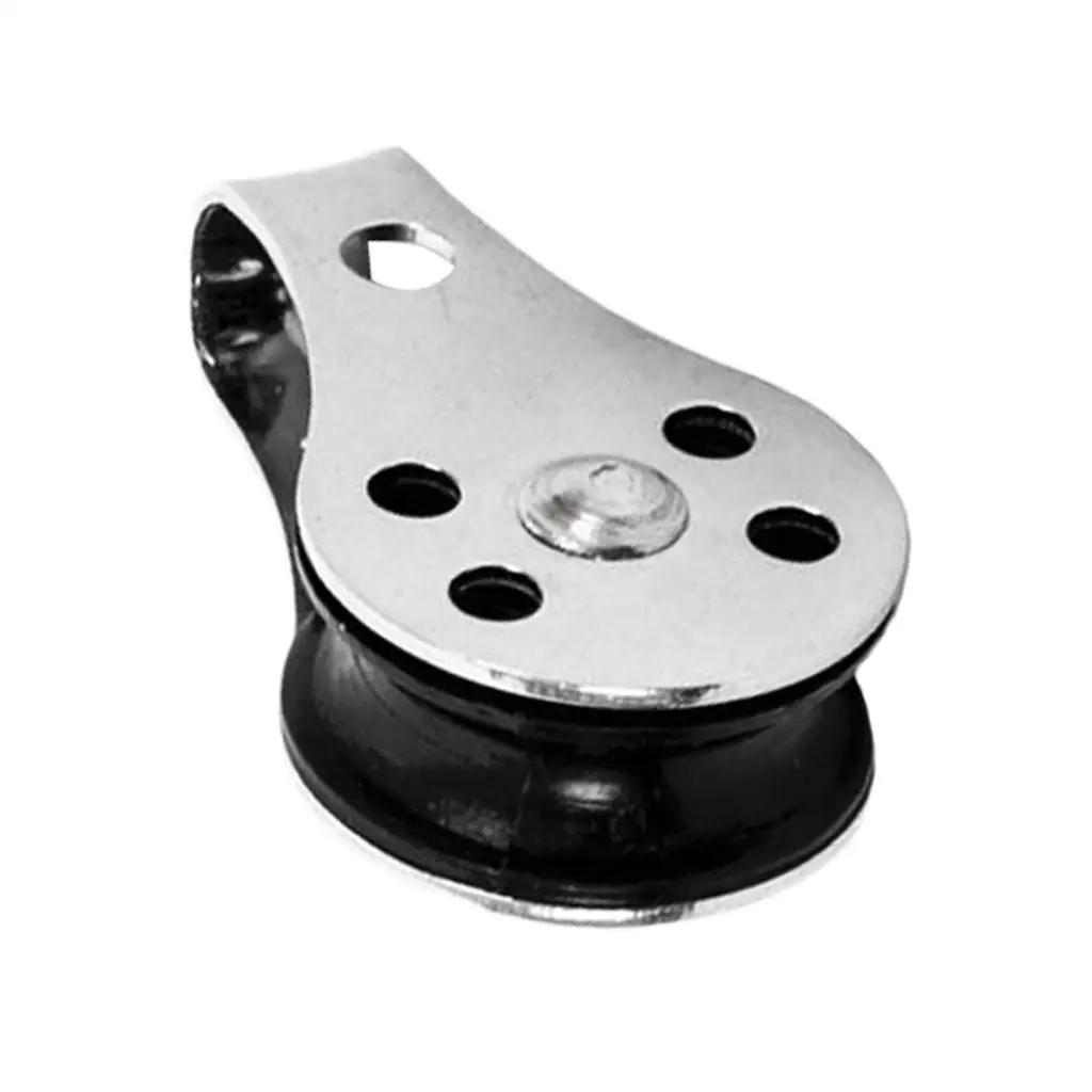 

Nylon Sheave Stainless Steel Pulley Block Marine Grade for Anchor Trolley System and Boating Equipment