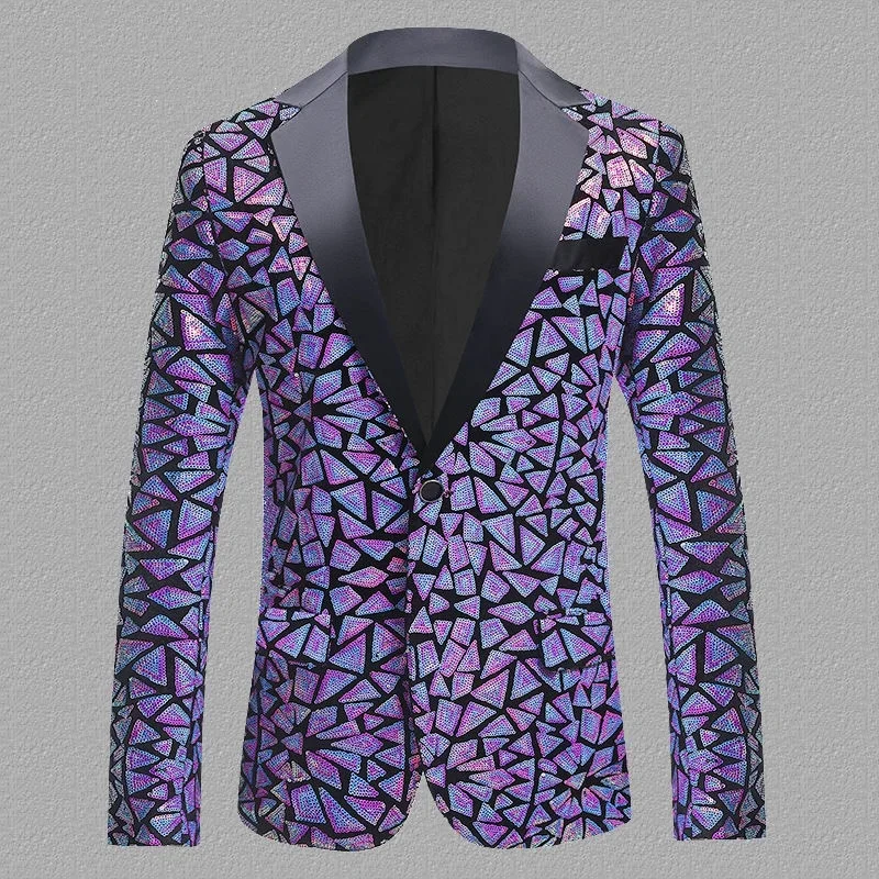 

Z40Suit jacket host dress dance costume bar performance stage suit jacket