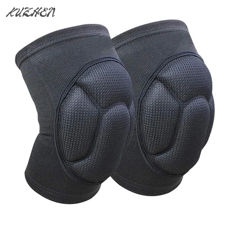 1 Pair Protective Knee Pads Thick Sponge Football Volleyball Extreme Sports