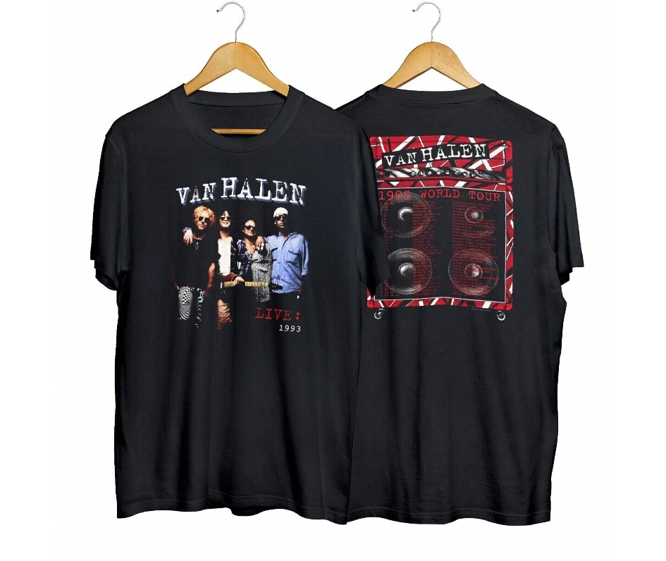 Rare 1991 Van Halen for Unlawful Carnal Knowledge Tour T-Shirt Graphic Cotton High-end Luxury Unisex Style Both of Men and Women