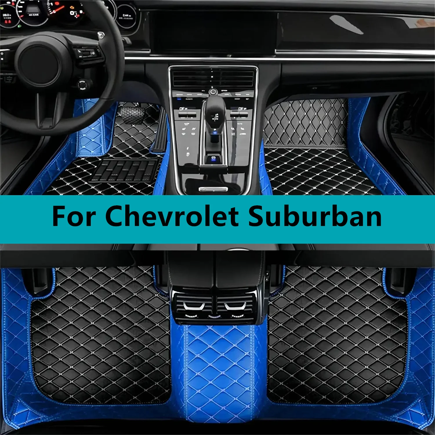 

Car Floor Mats For Chevrolet Suburban 2020 2021 2022 2023 2024 2025 2026 2027 Leather Floor Mats For Cars Mats Carpets