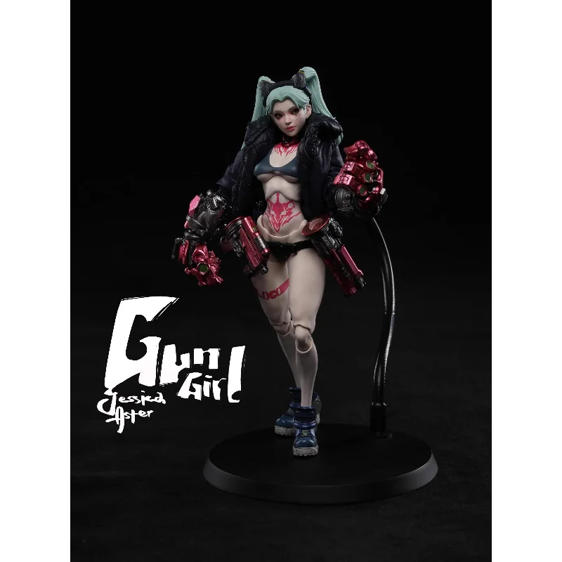 【Produits ponctuels】 Original Romankey X COWL 1/12 Gun Girl Jessica 6 '' figurine modèle jouet