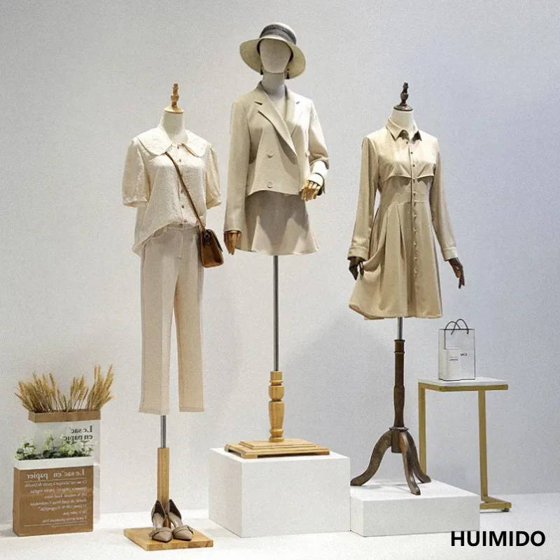 Female Mannequin Torso Dress Form Wedding Dress Display Stand Clothing Store Window Dummy Hangers Full Body Mannequin Rack