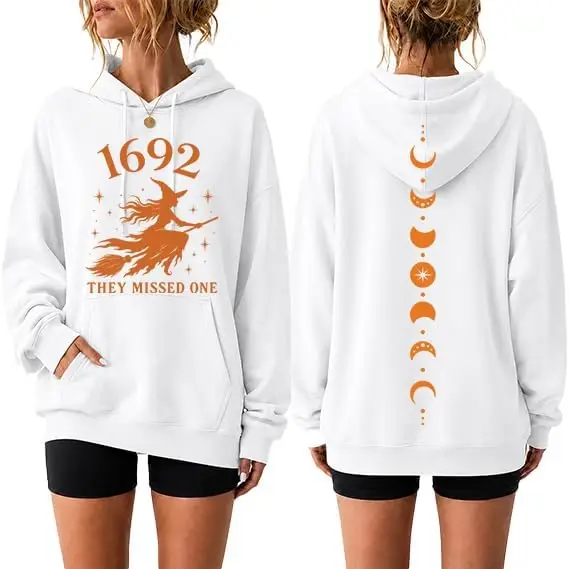 Halloween Sweatshirt for Women 1692 They Missed One Hoodie