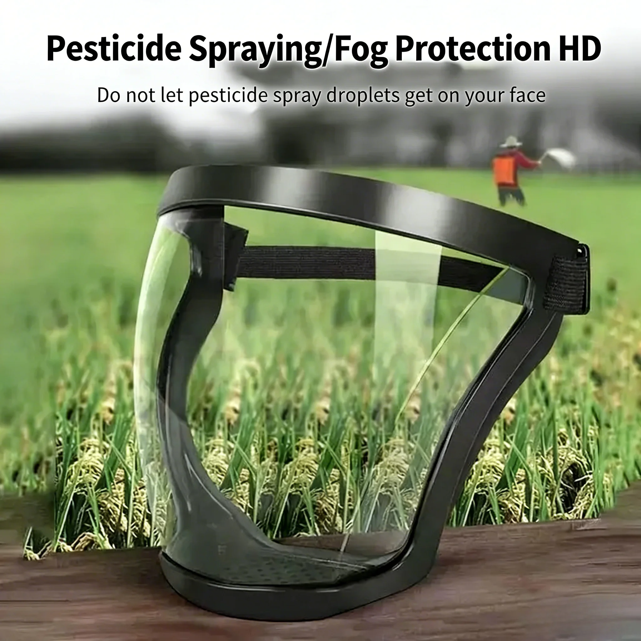 

Face Shield Safety Glasses Dust Cover Motorcycle Goggles Detachable Face Mask Plastic for Adult