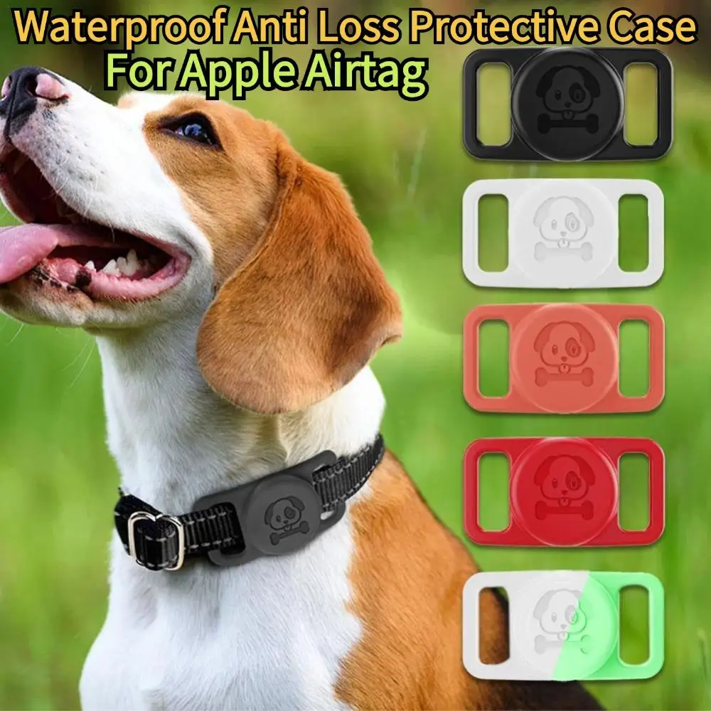 For Apple Waterproof Anti Loss Protective Case Prevent Dogs From Losing It Tracker Protective Silicone Case For Air Tag