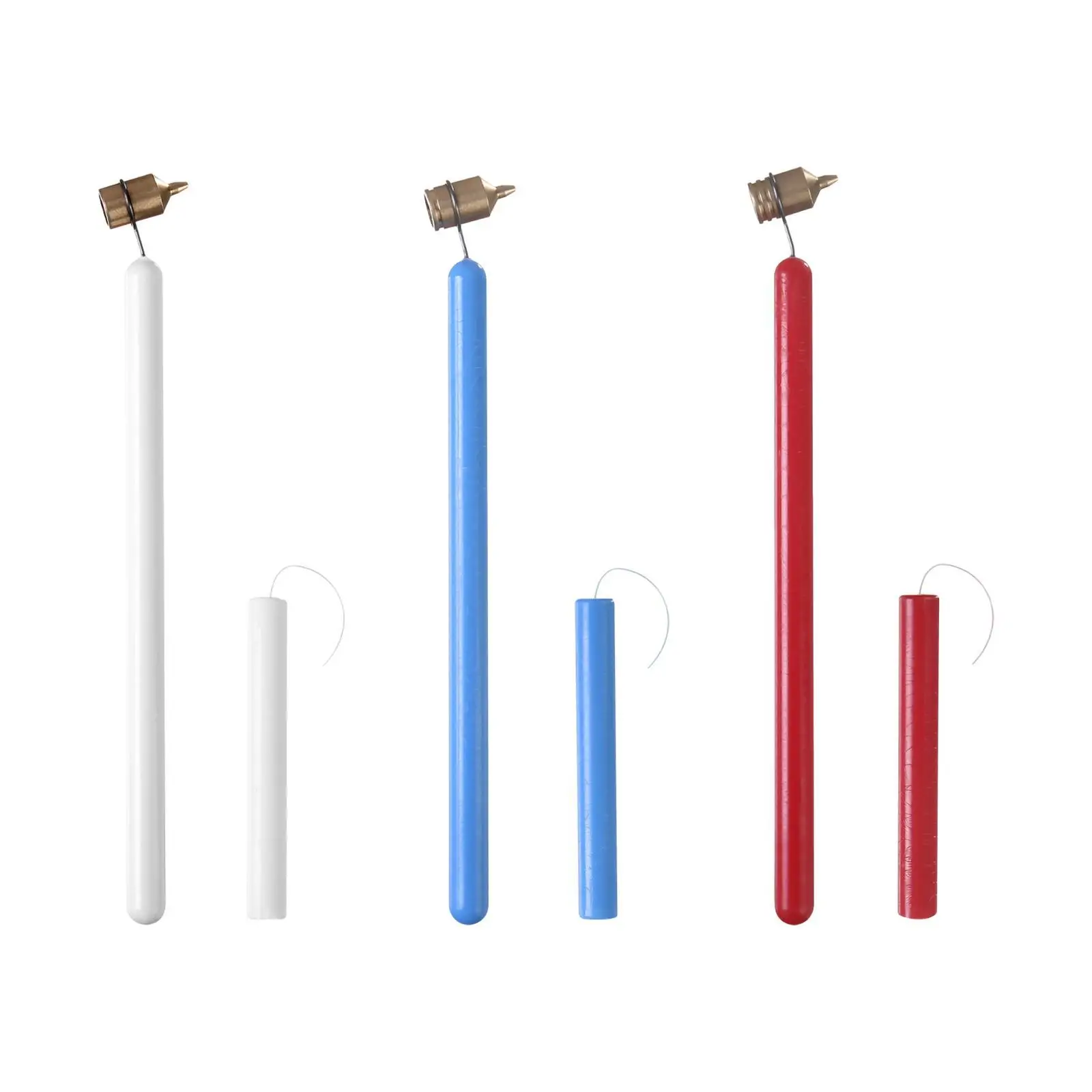 Fine Line Fluid Writer Paint Applicator Pen Plastic Copper Detailing Tool for Craft Paint Scratch Repair