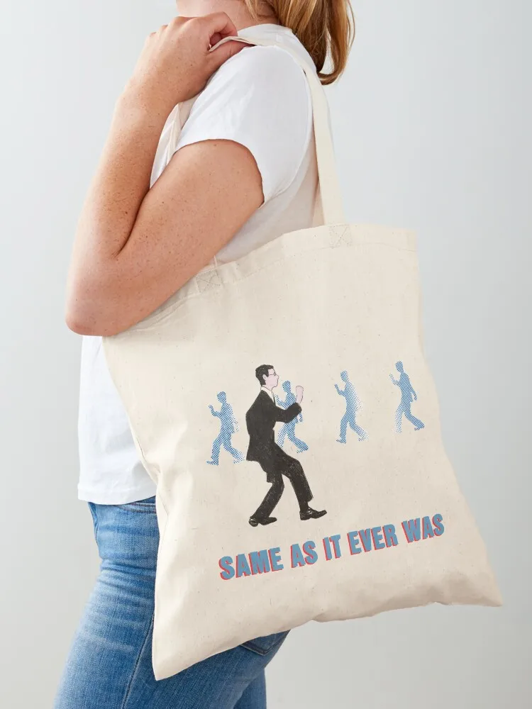 Talking Heads - Same As It Ever Was Tote Bag free delivery bags Cloth bag cute pouch bag large size bags