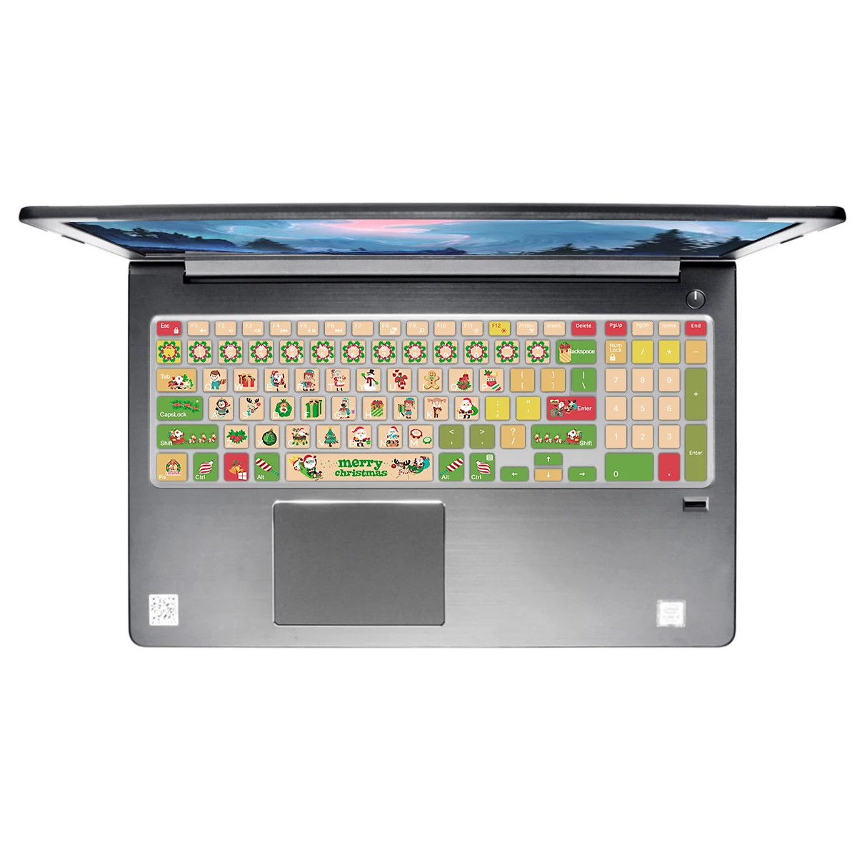 

Christmas Ultra-Thin Keyboard Cover for Dell Inspiron 15 3000 5000 Series/G3 15 17 Series/G5 15 Series/G7 15 17 Series/ 17 7786