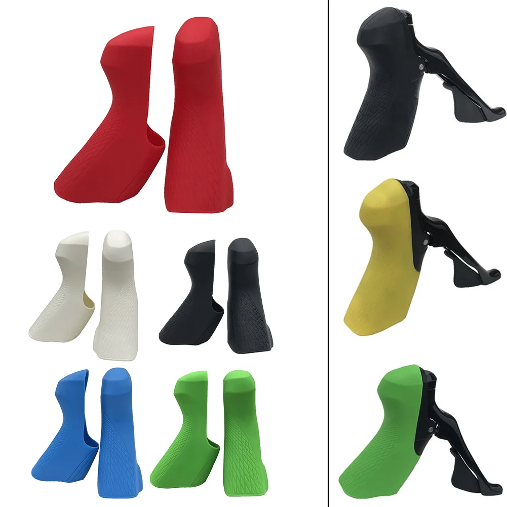 Silicone Road Bike Shifter Brake Lever Hoods For ST-R7000/R8000 Bicycle Shift Hood Cover Bike Brake Lever Hoods Replacement Part