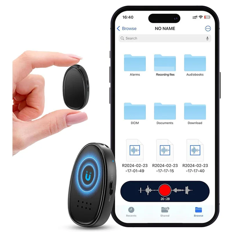 Recording Pen MP3 Player 21 Ultra Long Standby Intelligent Voice Control Noise Reduction with Speaker Recorder Factory