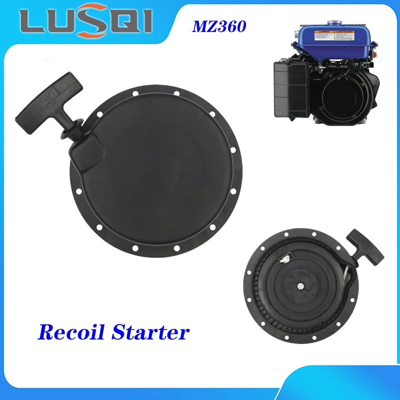 

LUSQI Rewind Pull Generator Recoil Starter Water Pump Gasoline Engine Start Part For Yamaha MZ360 EF6600 185F