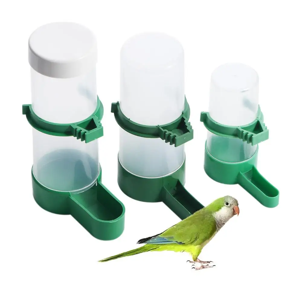 

Hanging Automatic Hanging Food with Clip Bird Cage Food Dispenser Bird Water Drinker Bird Feeder Bird Supplies