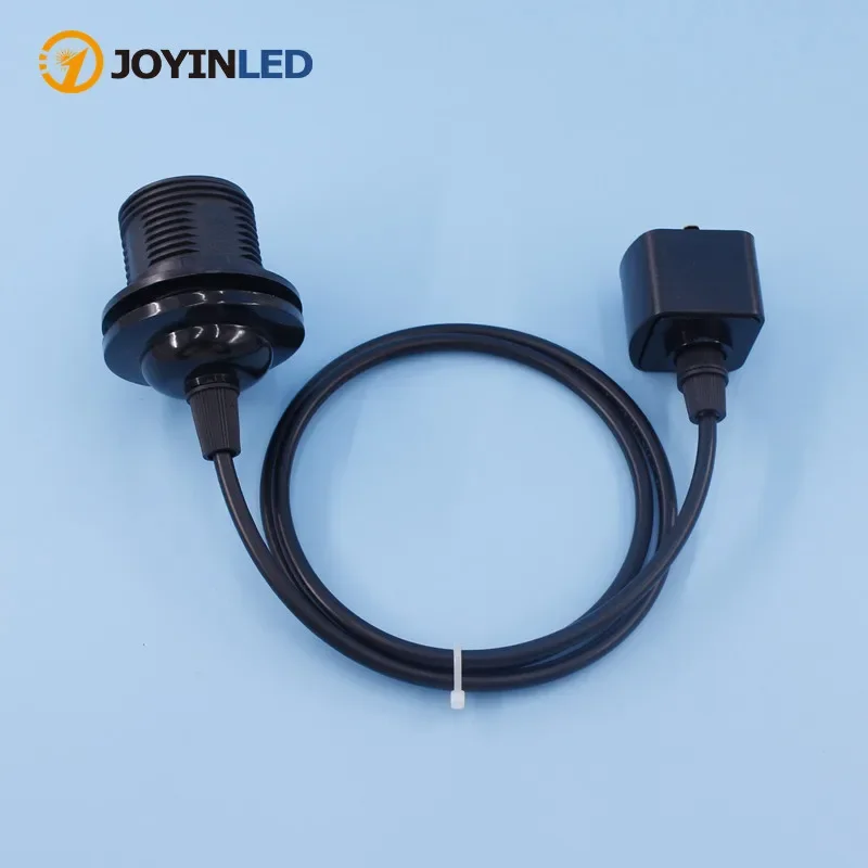 JOYINLED 50cm 100cm 150cm 200cm Hanging Light Track E27 Light Kitchen Light Attic Restaurant Light E26/E27 Bulbs Chandelier Base
