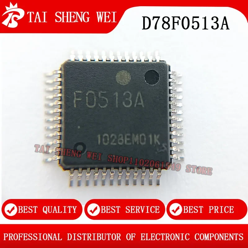 

5 шт. новый UPD78F0513AGA-GAM-AX UPD78F0513A D78F0513A F0513A LQFP-44, 8-битный микроконтроллер, новый оригинальный
