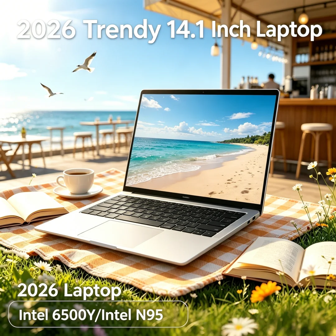 Exult 2026new 14.1 Inch FHD Florid Ultrathin Laptop Intel N95/Intel 6500Y Win11 DDR4 16GB/32GB SSD Abstrusial Worldwide Advisor