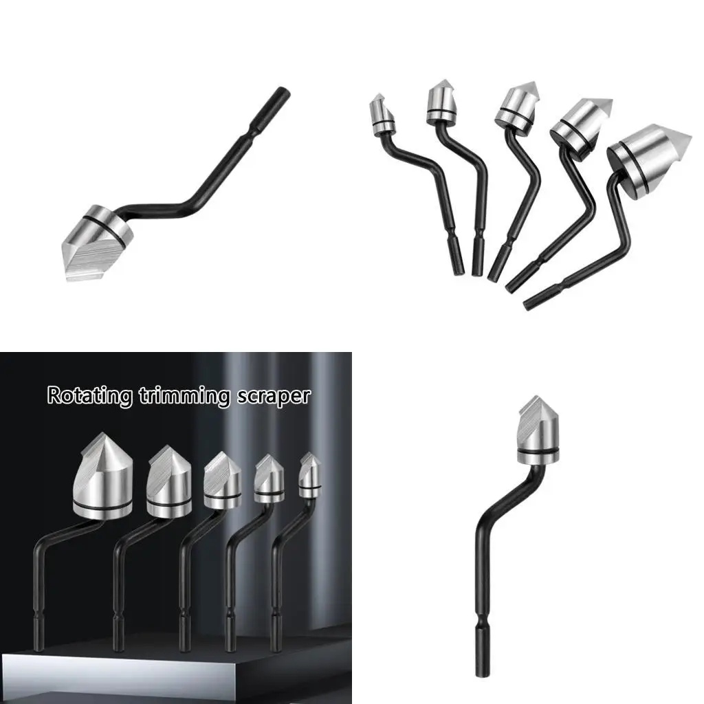 

E8BD High Speed Steel Countersink Bit Head for Efficient Burr Removal and Chamfering