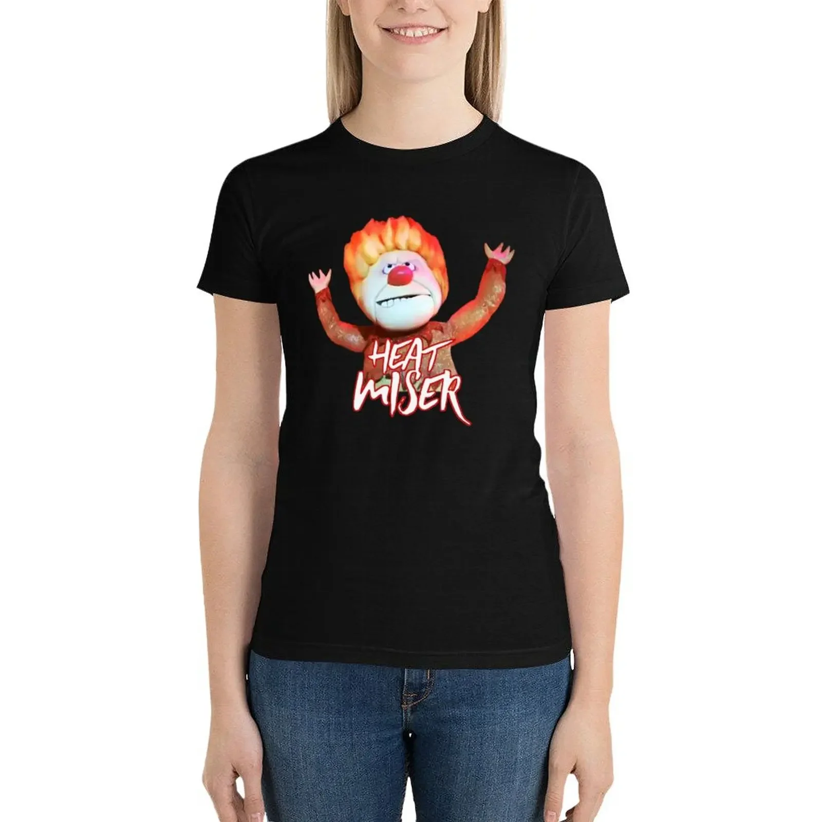 

Heat Miser T-Shirt hippie clothes cute clothes tops t-shirts for Women loose fit