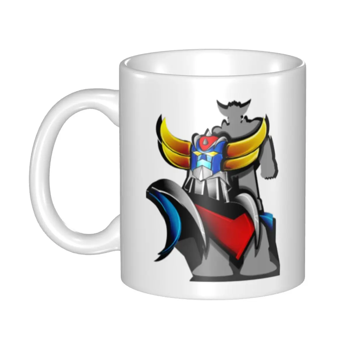DIY Anime UFO Robot Grendizer Ceramic Mugs Custom Goldrake Mazinger Z Coffee Cup Creative Present