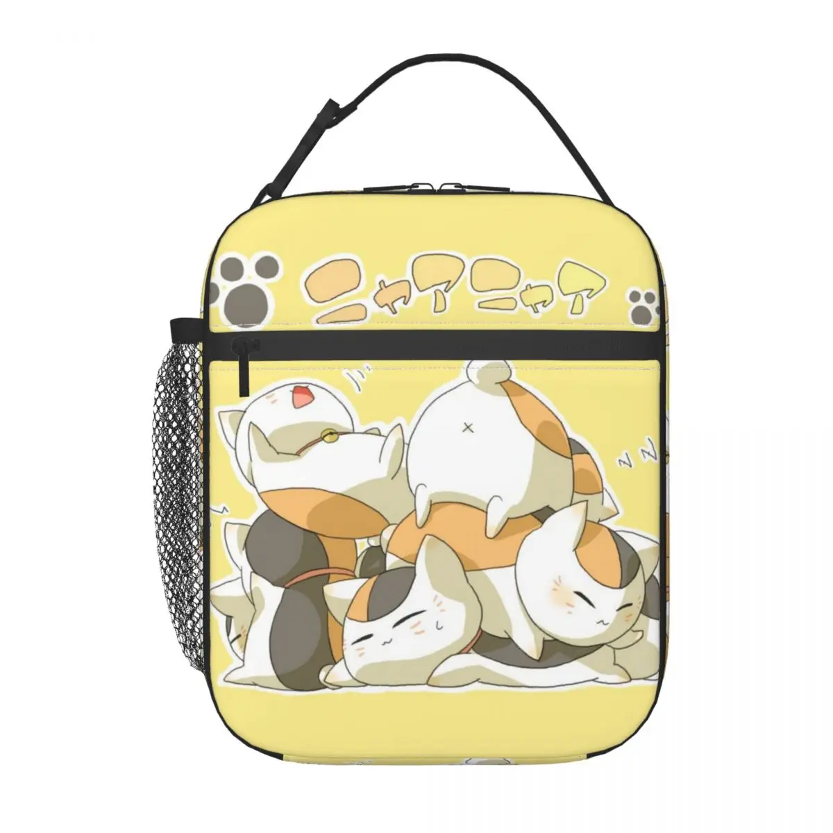 

Custom Natsumes Yuujinchou Thermal Insulated Lunch Bags Resuable Lunch Box for School Office Outdoor Multifunction Food Tote Bag