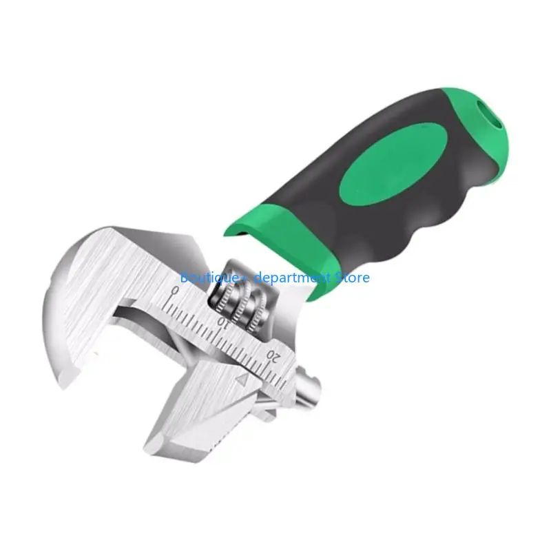E1PD Industrial Strength Short Shaft Wrench With Antislip Teeth For Pipe Maintenance