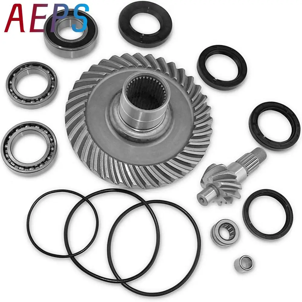 

For HONDA TRX300FW 4x4 Fourtrax Rear Differential Ring&Pinion Gear+Bearing Kit 88-00