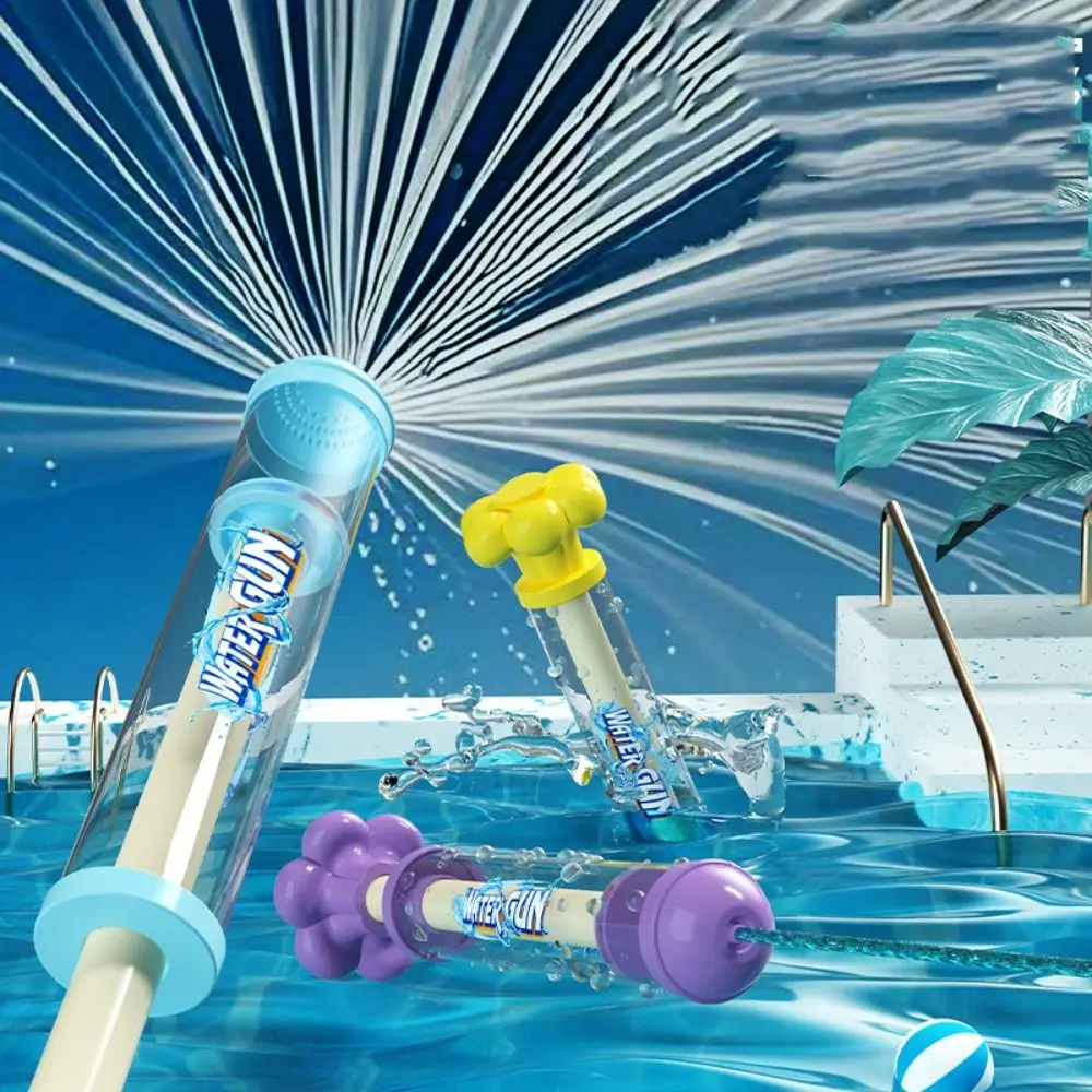 

Splashing Spray Water Spray Toys Handheld Pull Type Water Toys Plastic Easy To Fill