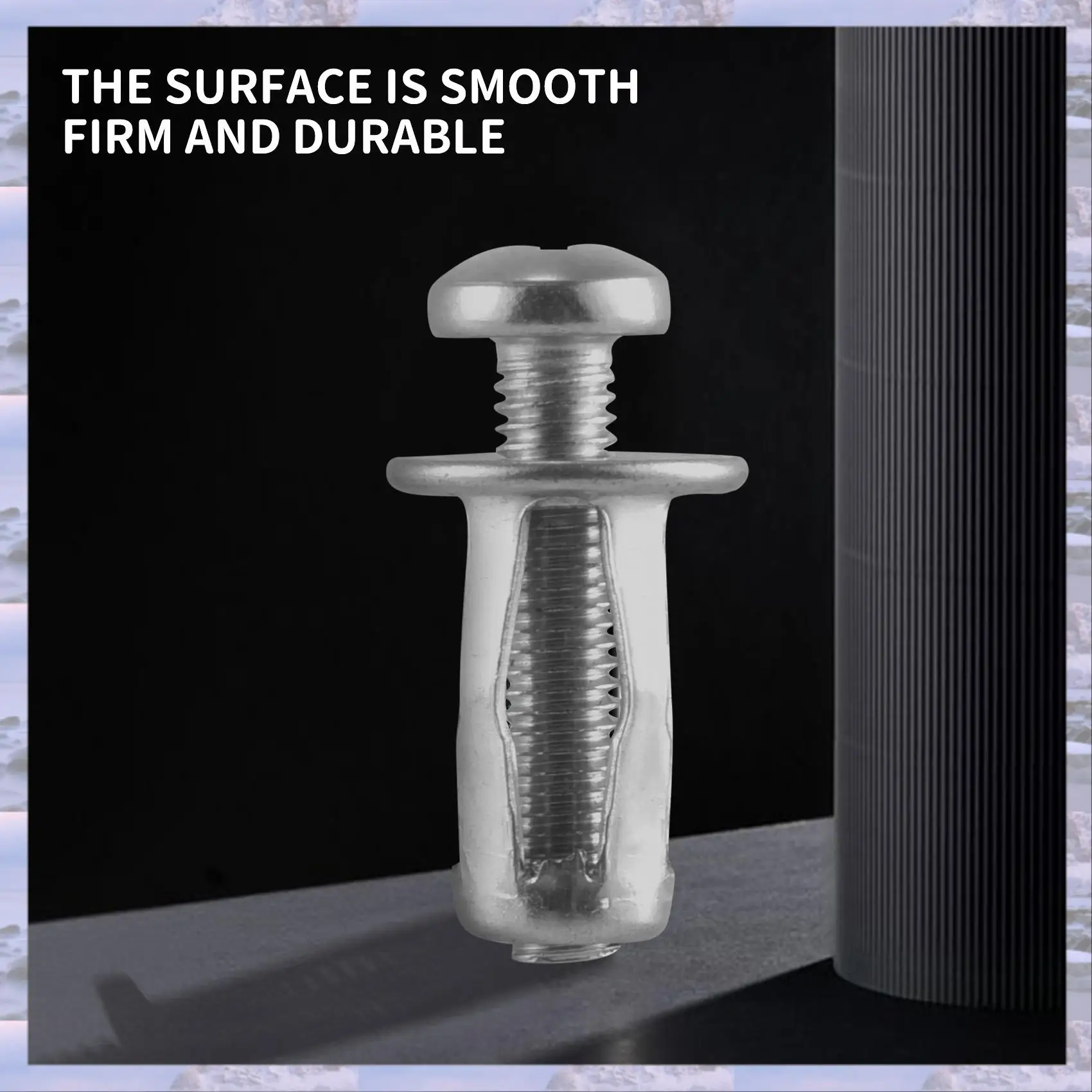 2025-20 Pcs Jack Nuts Car Metal Screw Petal Nuts With Screw For Hollow Wall Iron Skin