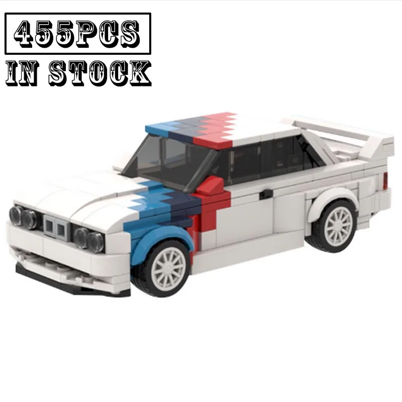 

MOC Technical M3 E30 racing sports car Vehicle Speed Champion Racer Building Blocks Brick Creative Garage Toys for Boys Gifts