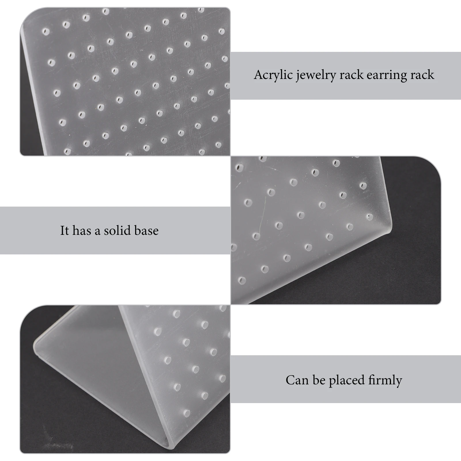 

2 шт. стойка для ювелирных изделий, держатели для сережек для продажи, акриловая подставка для хранения шпилек