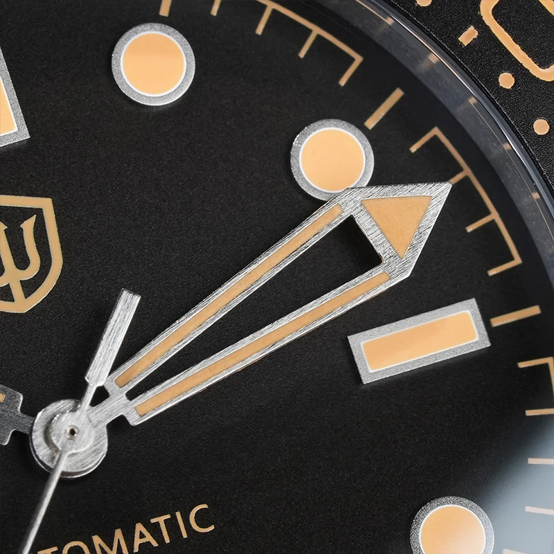 Zegarek męski Watchdives WD007 z mechanizmem automatycznym NH35, szafirowym szkłem, luksusowy zegarek wodoszczelny do 200m, 42mm, tytanowy zegarek z pudełkiem prezentowym.