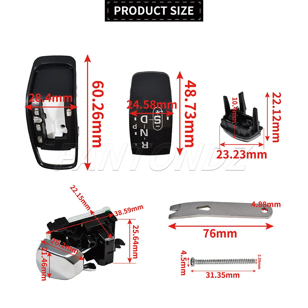 Gear Lever Repair Kit For Land Rover Range Rover Sport 2014 Onwards L494 LR117072 Gear Stick Repair Kit