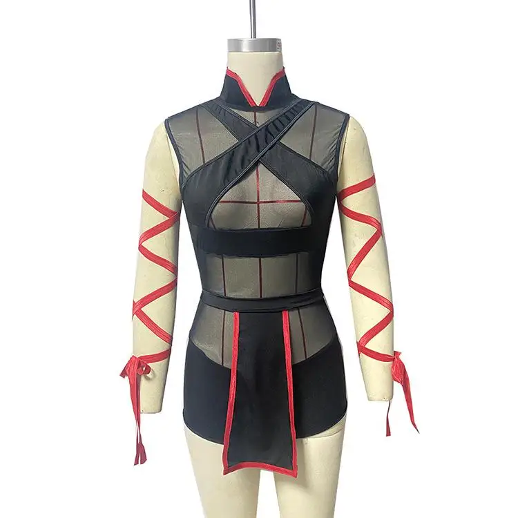 ชุดชั้นในซีทรูลายตาข่ายเซ็กซี่สำหรับผู้หญิงมาใหม่ ชุดคอสเพลย์บอดี้สูทแบบดันทรงสำหรับผู้ใหญ่ ชุดแฟนซีสำหรับงานปาร์ตี้