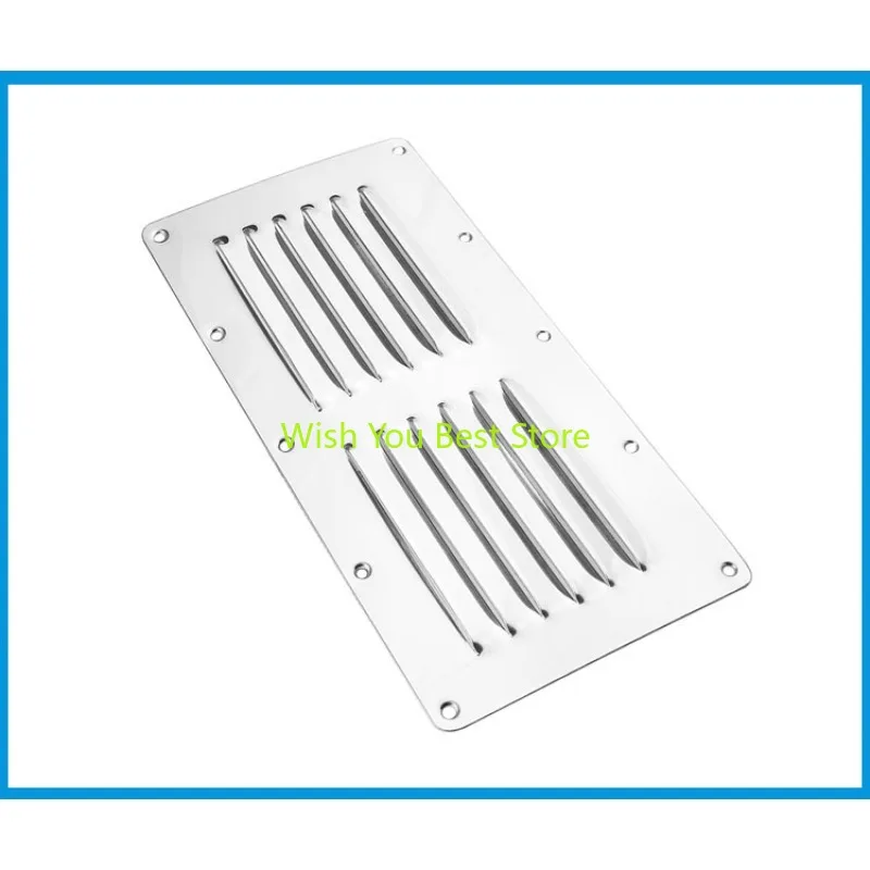 Marine ventilation panels, louvers, ventilation openings, exhaust outlets, grilles for ventilation and heat dissipation