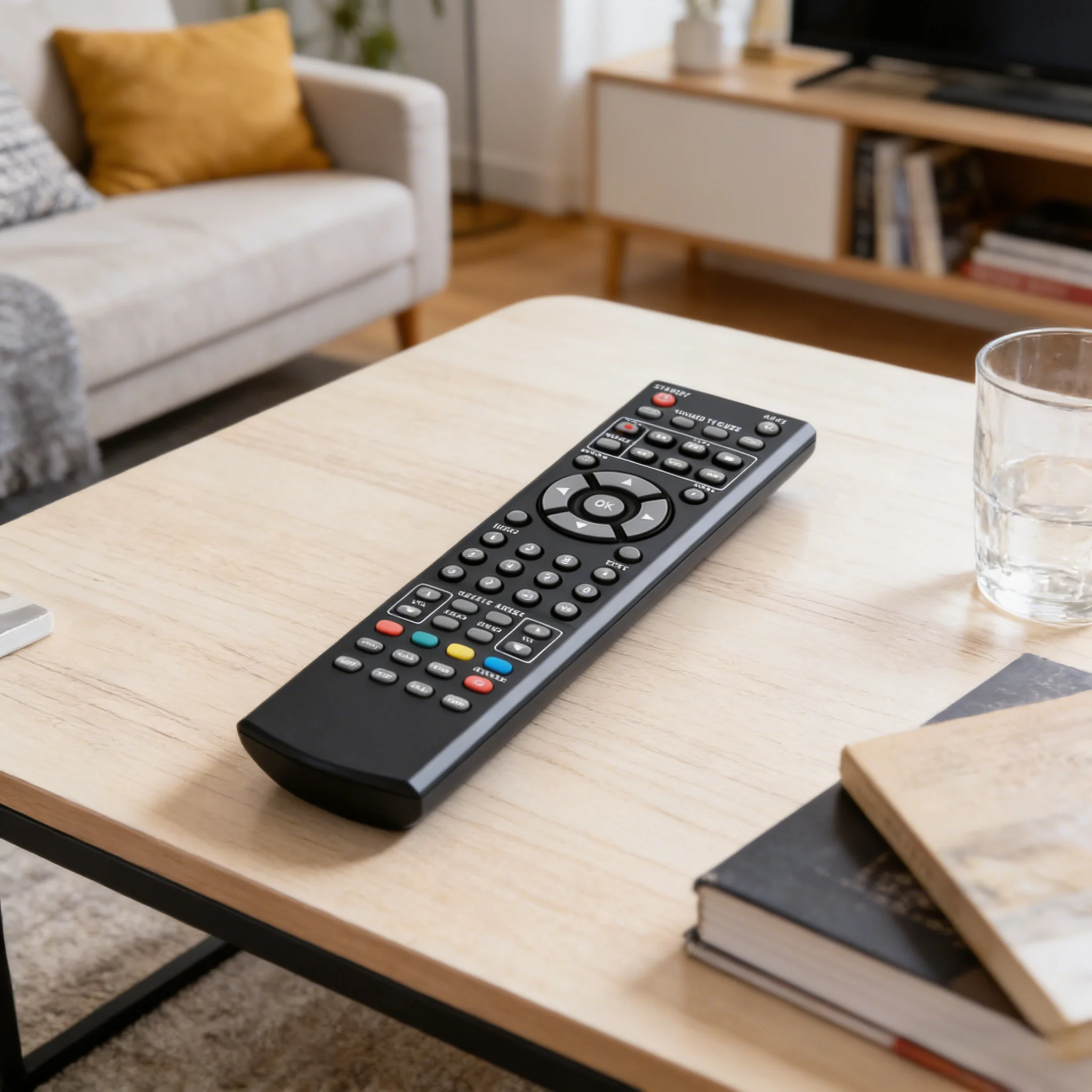 

KTS-B57 Universal Remote Control for Logik Akai FHD UHD 4K Television - Easy to Use