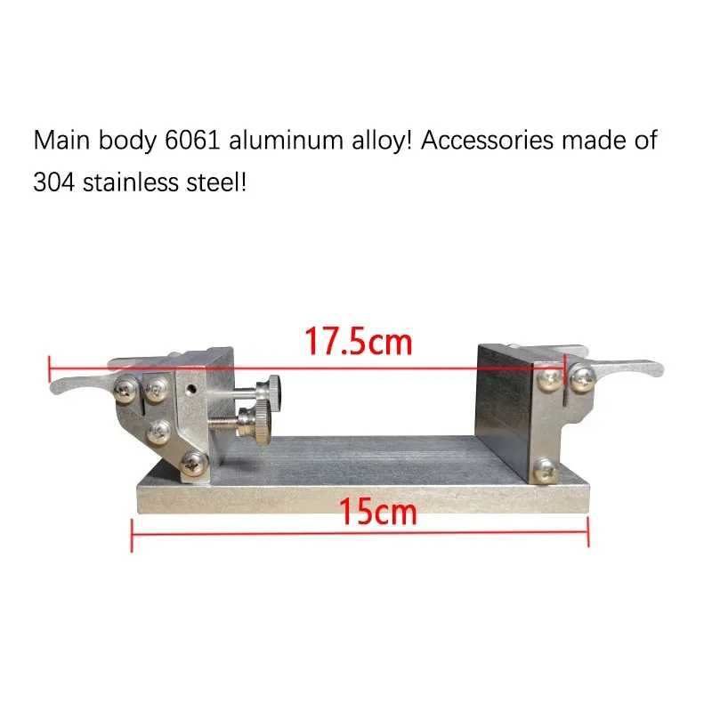 Curved Sanding Paper Holder Floating Sanding Table Sandpaper Fixture Clamp For Surface Polishing Work