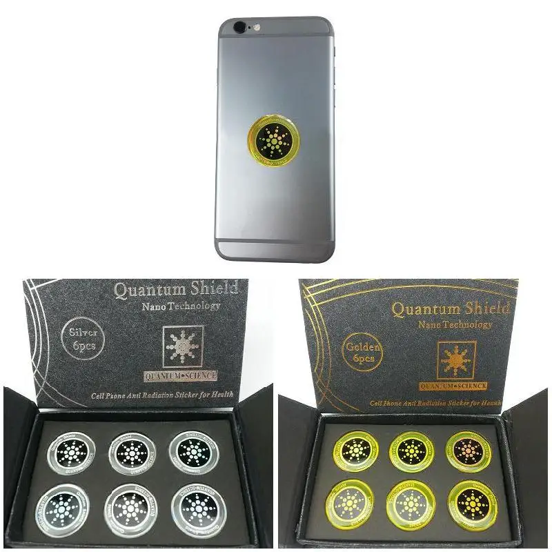 6pcs Radiation Protection Phone Sticker Round  Shield for Mobiles Accessories Convenient Radiation Protection image 5