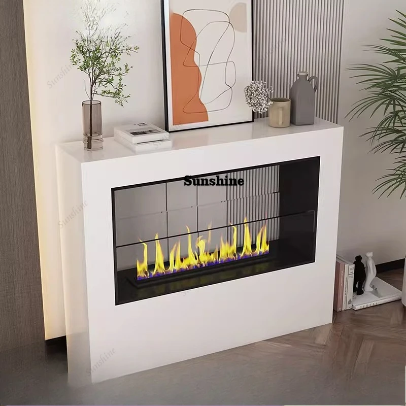 American light luxury, simple embedded humidifier simulation electronic flame 3D atomization furnace core, decorative cabinet