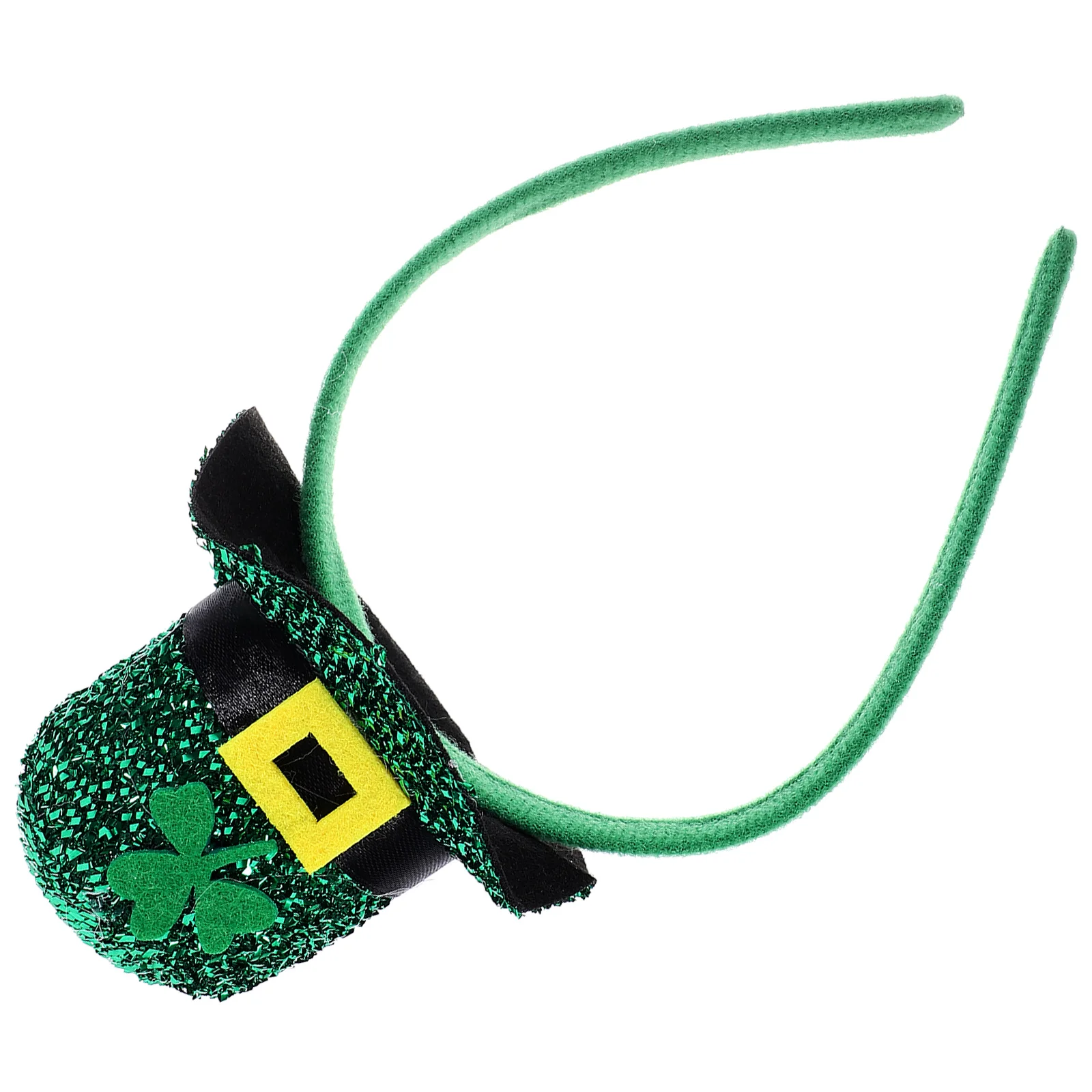 

1pc Shamrock Hat Headband St Patrick'S Day Party Wear Photo Prop Festival Hair Clasp Clover Headband For Women Party