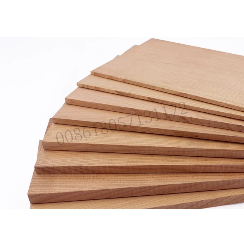 

Custom Natural American Cherry Wood Slats / Panel - 3mm to 30mm Thick, 200mm to 250mm Widths, for DIY Furniture Woodworking