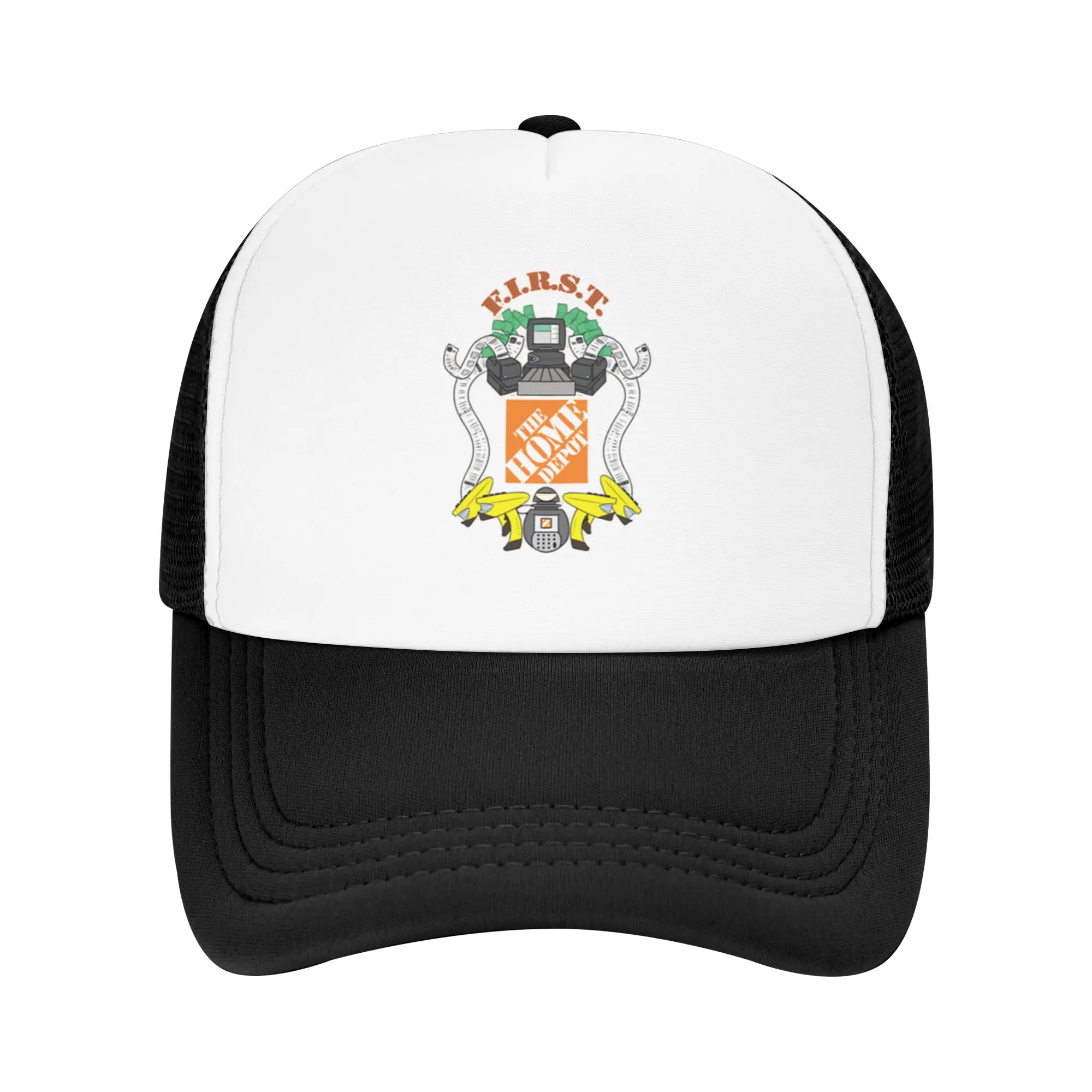 Fashion Home GT Depot 1 Home GT Depot 2 Home GT Depot 3 Gorra de béisbol de malla Street Cool Snapback Cap