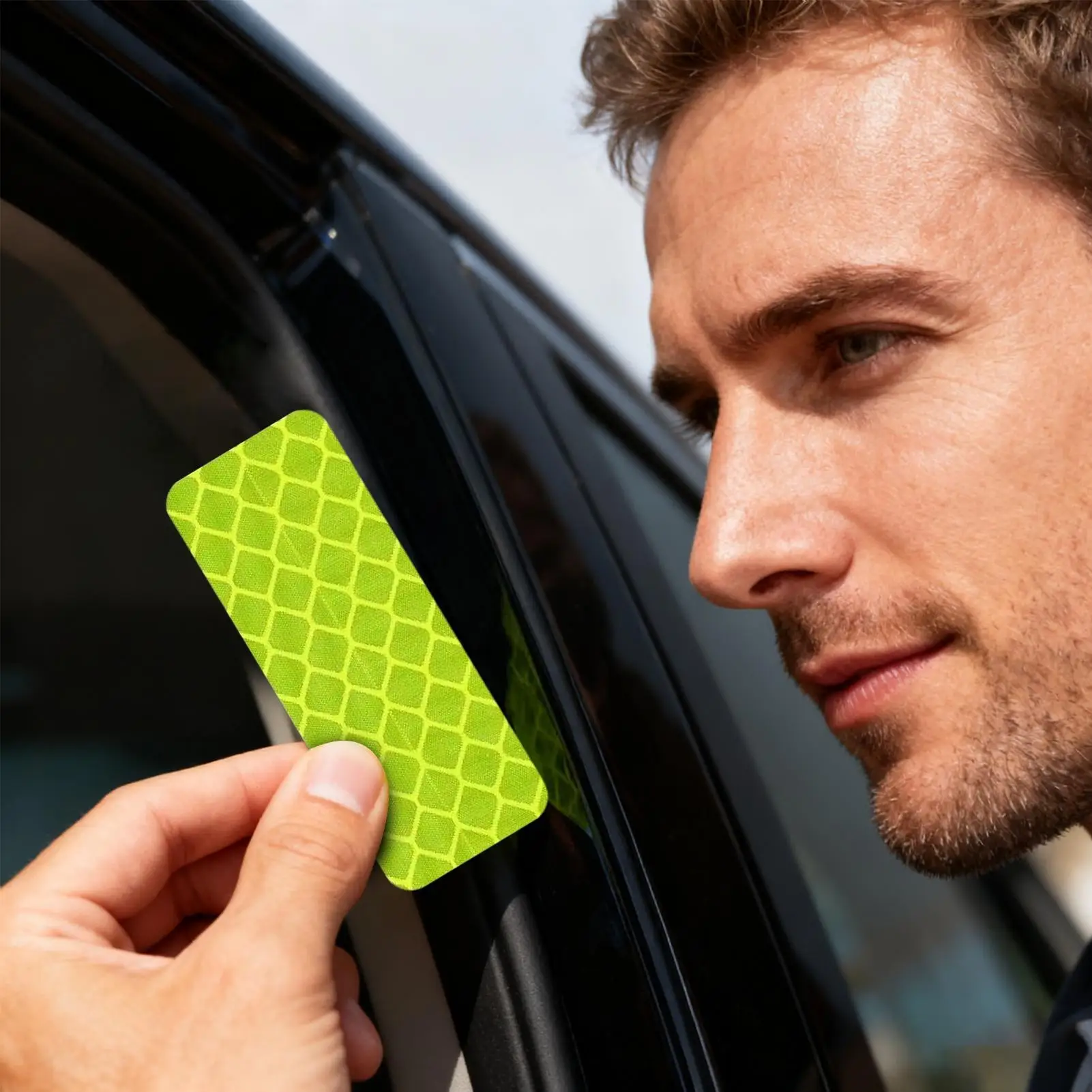 

Reflective Decals Night Visibility Waterproof Scratch Decals Reflective Vehicle Adhesive Stickers For Trailer Truck Automotive