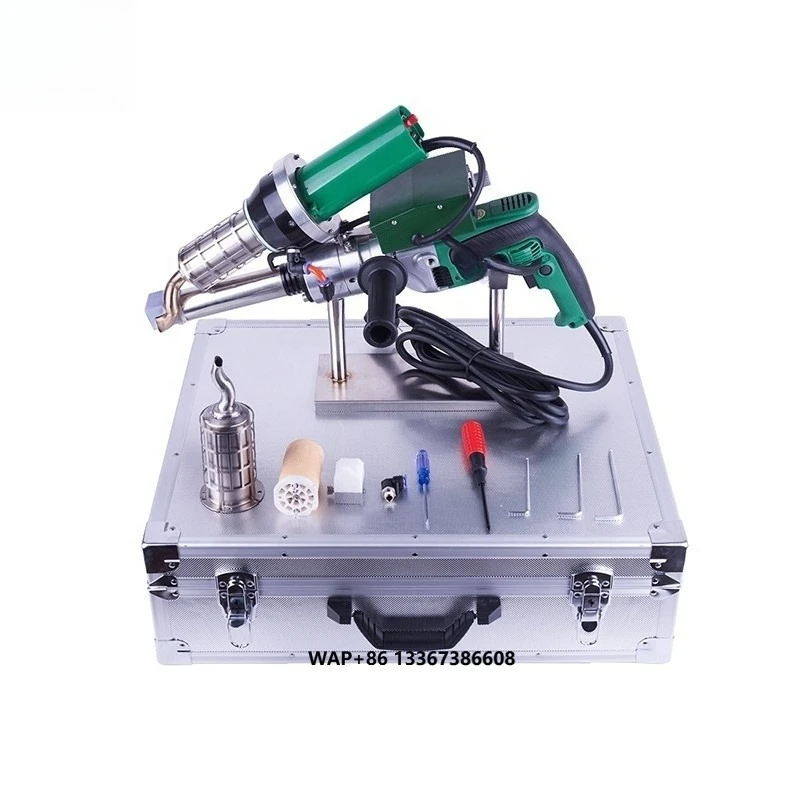 

220V 3400W Pellet Handheld Plastic Extrusion Welding Extruder Welder