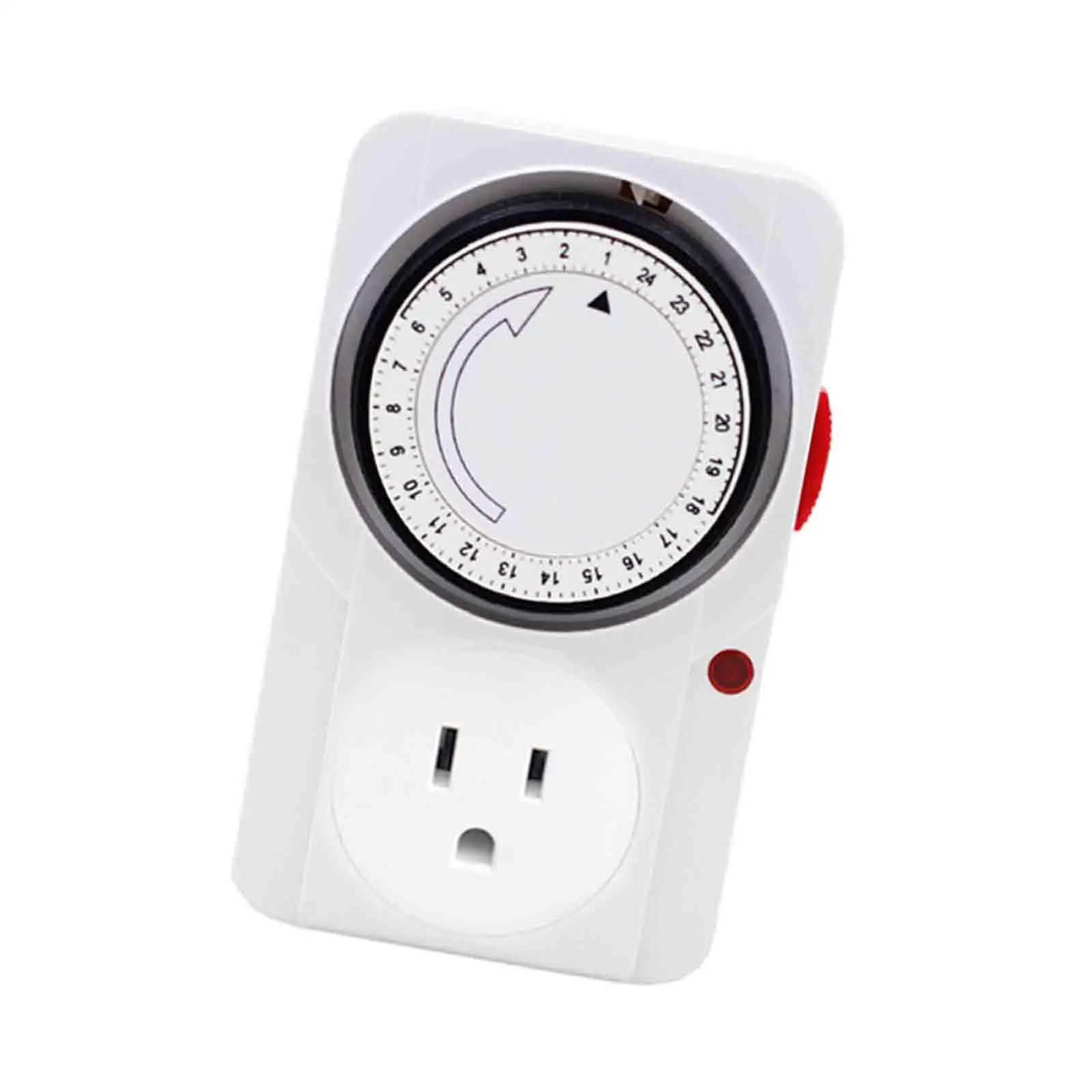 Timer Socket Compact Mini for Lights Drinking Fountains Air Conditioners