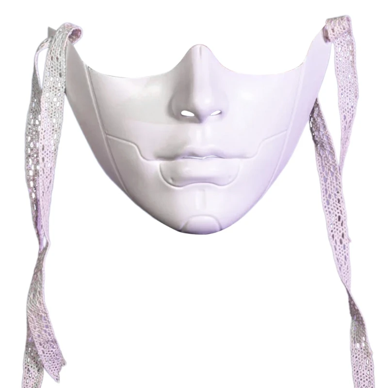 652F maskarada maska ​​fantomowa maska ​​pół twarzy dla kobiet mężczyzn Cosplay Party Photography Rekwizy