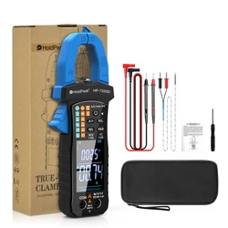 HP-7200D Auto-select & Auto-range 60A/400A true-RMS digital AC/DC clamp meter can auto-select DC&AC voltage,ACcurrent,resistance